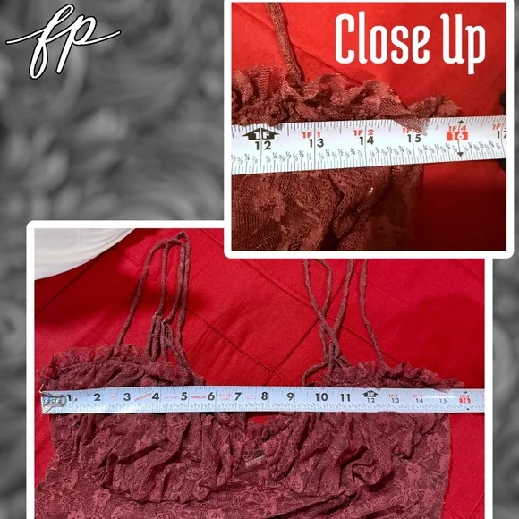 FREE PEOPLE If You Dare Sheer Lace Bra Cup Detail Thong Bodysuit - Picture 11 of 13